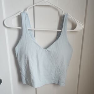 lululemon athletica Light Blue Tank Top